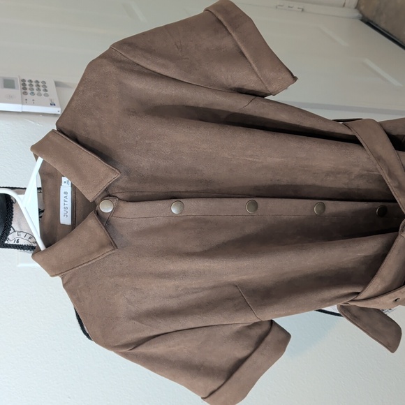 JustFab suede dress - Picture 2 of 4